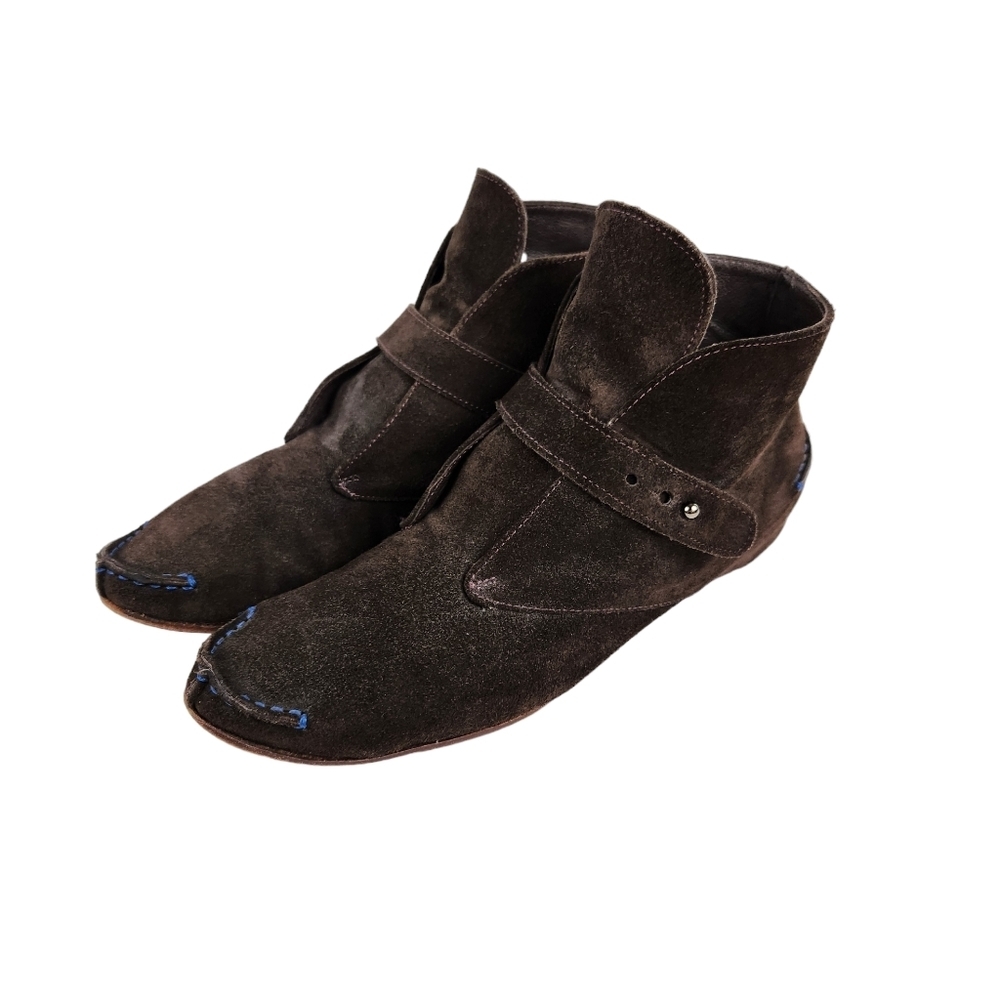 Donald J. Pliner Brown Ankle Boots